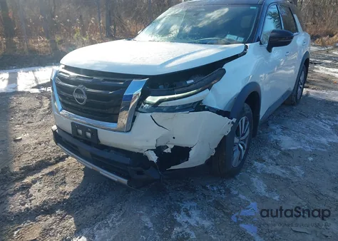 2022 Nissan Pathfinder Sl 4Wd z USA, uszkodzony, nr VIN 5N1DR3CCXNC272779